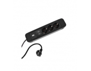 Удлинитель 3 + 2 USB A/C 2 м 16 A 3 * 1.5 мм² BACHMANN