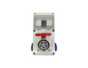 Блок розеток Scame 633.RO0013 5P 63 A 220 - 240 В IP44