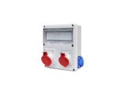 Блок розеток Scame E2 5P 1X32A+1X16A 230 В IP44