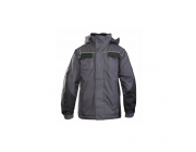 Зимняя куртка PLSTO7KUGNXXL XXL Чёрный/Серый SEVEN KINGS