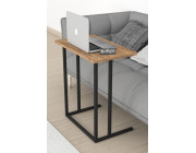 Стол для ноутбука с ножками Metal Nex Home, 60 x 35,5 x 65 см, Дуб