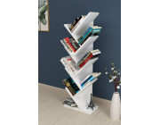 Книжный шкаф с 7 отделениями Tree Nex Home 44 x 23,8 x 122 см, Белый