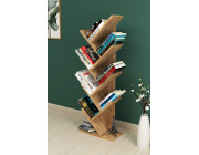 Книжный шкаф с 7 отделениями Tree Nex Home 44 x 23,8 x 122 см, Дуб