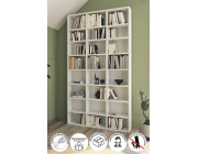 Многополочная библиотека Nex Home 101 x 16,3 x 178 см, Белый