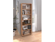 Книжный шкаф с 6 отделениями ДСП Nex Home 55,5 х 20 х 174 см, Дуб
