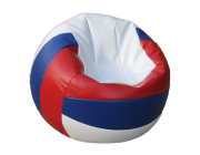 Кресло - мешок “Футбольный мяч” “Волейбольный  мяч” medium (h - 40, d - 78 см) Разные цвета 