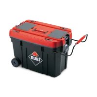 Lada pentru instrumente RUBI 60 de litri