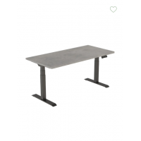 Masa cu suport electric ET223 BL, blat Beton, 1600x800 Masa cu suport electric ET223 BL, blat Beton, 1600x800