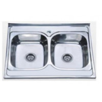 Ciuveta  Haiba inox  80*60 dubla