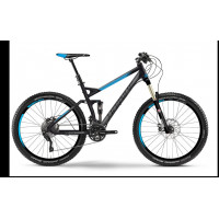 Велосипед Q FS SE 27.5" 30-G SLX MIX14 HAIBIKE BLACK/GREY/BLUE FS 52