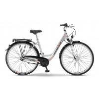 Велосипед HOLLYWOOD MONOTUBE 26" 7-G NEXUS14 WINORA SILVER/SMARAGD FS 42