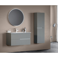 Dulap penal ORKA Moonlight 138x40x27 Gray