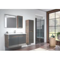 Mobilier de baie ORKA Lago 75 Antracite (9075)