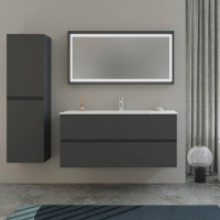 Mobilier de baie ORKA Nest 121 Antracit matt (050600)