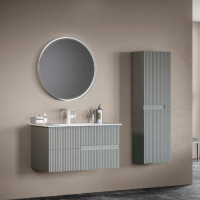 Mobilier de baie ORKA Moonlight 90 Grey (050400) Mobilier de baie ORKA Moonlight 90 Grey (050400)