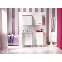 Mobilier de baie Olivia Cersania 50 Alb DSM