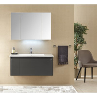 Mobilier de baie ORKA New Likya 100 Antracite Mobilier de baie ORKA New Likya 100 Antracite