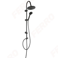 Set bara dus Ferro Rondo + suport, telefon NP21-BL negru Set bara dus Ferro Rondo + suport, telefon NP21-BL negru