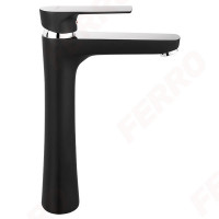 Baterie Ferro SQUARE BAQ2LBLC (lavoar inalt) negru Baterie Ferro SQUARE BAQ2LBLC (lavoar inalt) negru