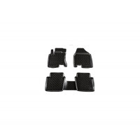 61218 Nissan Qashqai +2 (2008-14) резиновые коврики/acop. de podea din cauciuc