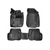 61536 Renault Sandero II/Stepway (2014-) резиновые коврики/acop. de podea din cauciuc