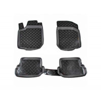 61601 Skoda Octavia Tour (1996- 2010)/VW Golf IV, Bora резиновые коврики/acop. de podea din cauciuc