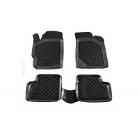 62105 Volvo XC90 (2002-14) салон (5 мест) (Крепеж) резиновые коврики/acop. de podea din cauciuc