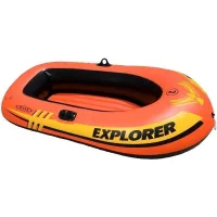INTEX Надувная лодка “Explorer 200”, 185x94x41 см, до 95 кг, 6+ INTEX Надувная лодка “Explorer 200”, 185x94x41 см, до 95 кг, 6+