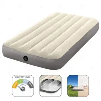 INTEX Надувной матрас “Velur Single-High ” 99×191×25 см, до 136 кг INTEX Надувной матрас “Velur Single-High ” 99×191×25 см, до 136 кг
