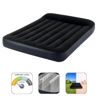 INTEX Надувной матрас “Pillow Rest Classic” 137x191x25 см с подголовником, встр.нас. 220-240В, до 272 кг INTEX Надувной матрас “Pillow Rest Classic” 137x191x25 см с подголовником, встр.нас. 220-240В, до 272 кг