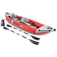 INTEX Надувной каяк “Excursion Pro K2” с веслами и насосом, 384x94x46 см, до 180 кг INTEX Надувной каяк “Excursion Pro K2” с веслами и насосом, 384x94x46 см, до 180 кг