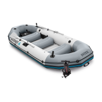 INTEX Надувная лодка “Mariner 4” с веслами и насосом, 328x145x48 см, до 500 кг INTEX Надувная лодка “Mariner 4” с веслами и насосом, 328x145x48 см, до 500 кг