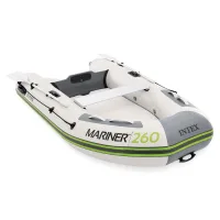 INTEX Надувная лодка «Mariner 260» с веслами, насосом и сумкой, 264x155x61 см, до 400 кг INTEX Надувная лодка «Mariner 260» с веслами, насосом и сумкой, 264x155x61 см, до 400 кг