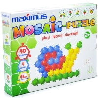 Set de joc „Mozaică-puzzle” 40 elem. Set de joc „Mozaică-puzzle” 40 elem.