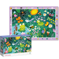 Puzzle „În grădină”, seria Puzzle de observație, 80 elem. Puzzle „În grădină”, seria Puzzle de observație, 80 elem.