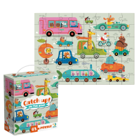 Puzzle „Prinde-mă! Pe drum”, 48 elem. Puzzle „Prinde-mă! Pe drum”, 48 elem.