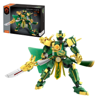 Set de construcție 2 în 1 iM Master Mechanical Master „Cei Cinci Generali Tigri: Guan Yu”, 373 piese Set de construcție 2 în 1 iM Master Mechanical Master „Cei Cinci Generali Tigri: Guan Yu”, 373 piese