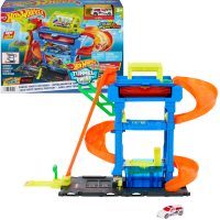 Hot Wheels Трек «Автомойка туннельный твист»