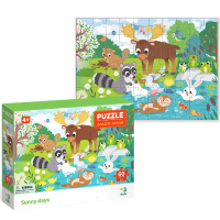 Puzzle „Zile cu soare”, seria Anotimpuri, 60 elem. Puzzle „Zile cu soare”, seria Anotimpuri, 60 elem.