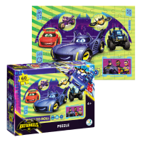 Puzzle „Batwheels: Roțile doar vor să se distreze”, 60 elem. Puzzle „Batwheels: Roțile doar vor să se distreze”, 60 elem.