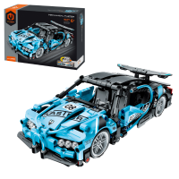 Set de construcție iM Master Mechanical Master „Supercar albastru”, cu inerție, 422 piese Set de construcție iM Master Mechanical Master „Supercar albastru”, cu inerție, 422 piese
