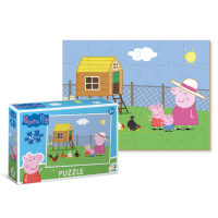 Puzzle „Peppa și puișorii”, seria Purcelușa Peppa, 30 elem. Puzzle „Peppa și puișorii”, seria Purcelușa Peppa, 30 elem.