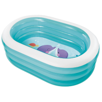 INTEX Piscină gonflabilă pentru copii „Prietenii mării” 163x107x46 cm, 238 L, 3+ INTEX Piscină gonflabilă pentru copii „Prietenii mării” 163x107x46 cm, 238 L, 3+