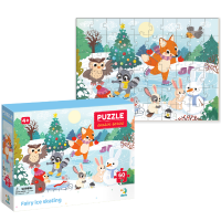 Puzzle „Patinoarul magic”, seria Anotimpuri, 60 elem. Puzzle „Patinoarul magic”, seria Anotimpuri, 60 elem.