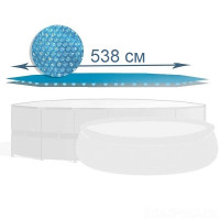 INTEX Husă solară D 538 cm pentru piscine rotunde cu D 549 cm INTEX Husă solară D 538 cm pentru piscine rotunde cu D 549 cm