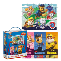 Puzzle 2 în 1 „Cățeluși atât de buni”, seria Patrula cățelușilor, 24 și 36 elem. Puzzle 2 în 1 „Cățeluși atât de buni”, seria Patrula cățelușilor, 24 și 36 elem.