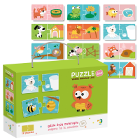 Puzzle „Animalele și căsuțele lor”, 24 elem. Puzzle „Animalele și căsuțele lor”, 24 elem.