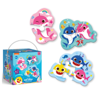 Puzzle pentru cei mici, 18 piese, seria Baby Shark Puzzle pentru cei mici, 18 piese, seria Baby Shark