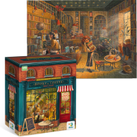 Puzzle „Librărie”, seria Stil de viață, 300 elem. Puzzle „Librărie”, seria Stil de viață, 300 elem.