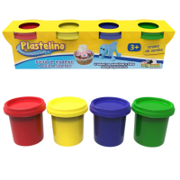 Паста для лепки Starter – Plastelino , 4 цвета II